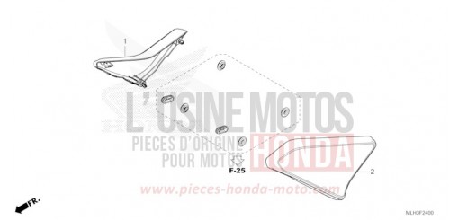 SIDE COVER CMX500AR de 2024